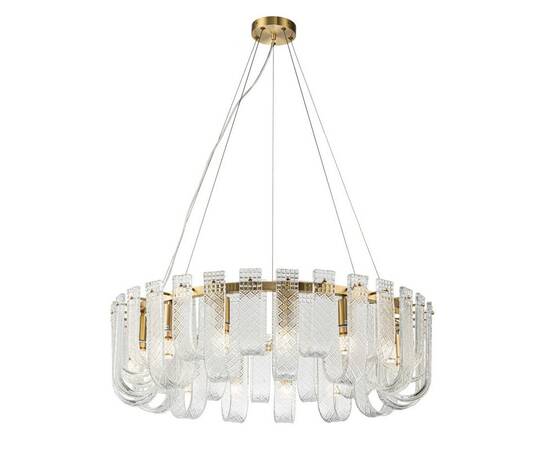 Подвесная люстра Belfast Severn 6601-800 BR CL, изображение 3