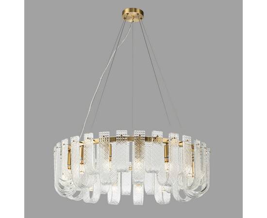 Подвесная люстра Belfast Severn 6601-800 BR CL, изображение 5