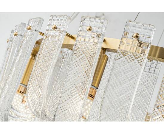 Подвесная люстра Belfast Severn 6601-800 BR CL, изображение 7