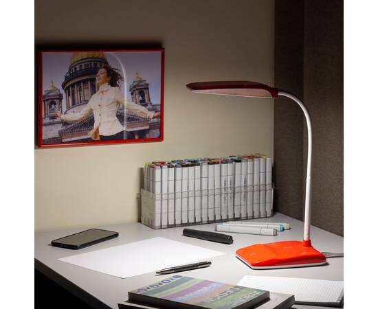 Настольная лампа Эра NLED-447-9W-R Б0017434, изображение 8