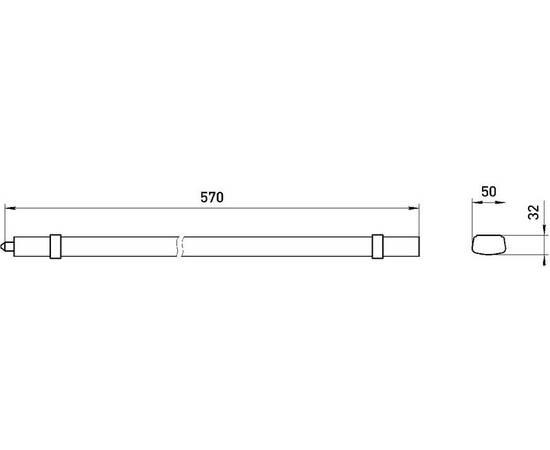 Линейный светильник Эра SPP-31-18-6K-M Б0065342, изображение 10