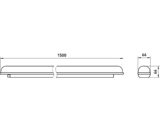 Линейный светильник Эра SPP-202-0-65K-L48 Б0066926, изображение 12