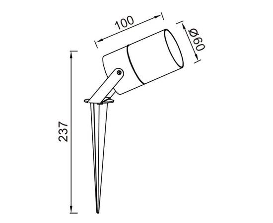Ландшафтный светильник Mantra Quebec 9287, изображение 5