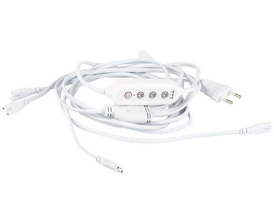 Разветвитель сетевой для линейных светильников Эра 5х IEC C7 2 pin+timer (9/12/15 H) 2м Б0060527, изображение 9