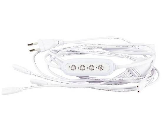 Разветвитель сетевой для линейных светильников Эра 5х IEC C7 2pin+timer (4/8/12 H) 2 м Б0066923, изображение 3