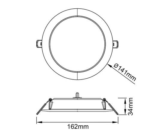 Встраиваемый светильник Mantra Eilat 9296, изображение 3