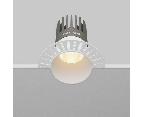 Встраиваемый светильник Maytoni Technical Dip DL122-15W-3K-TRS-W, изображение 6