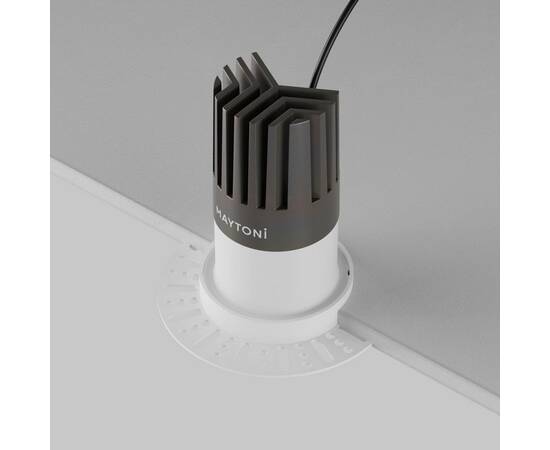 Встраиваемый светильник Maytoni Technical Dip DL122-15W-3K-TRS-W, изображение 8