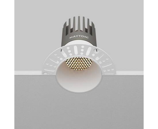 Встраиваемый светильник Maytoni Technical Dip DL122-15W-3K-TRS-W, изображение 10