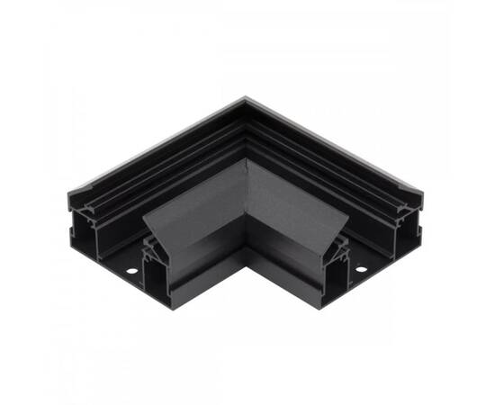 Угловой соединитель для шинопровода и закладного профиля для натяжного потолка AM Group AM540 BK SMA