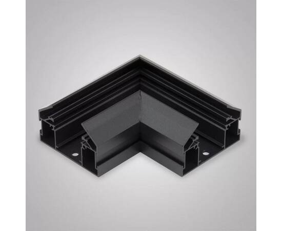 Угловой соединитель для шинопровода и закладного профиля для натяжного потолка AM Group AM540 BK SMA, изображение 2