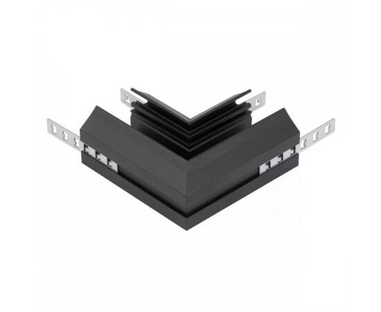 Угловой соединитель для шинопровода и закладного профиля для натяжного потолка AM Group AM540 BK SMA, изображение 4