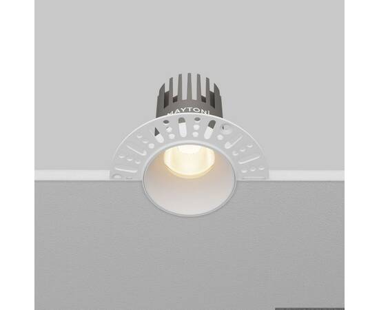Встраиваемый светильник Maytoni Technical Dip DL119-10W-3K-TRS-W, изображение 6