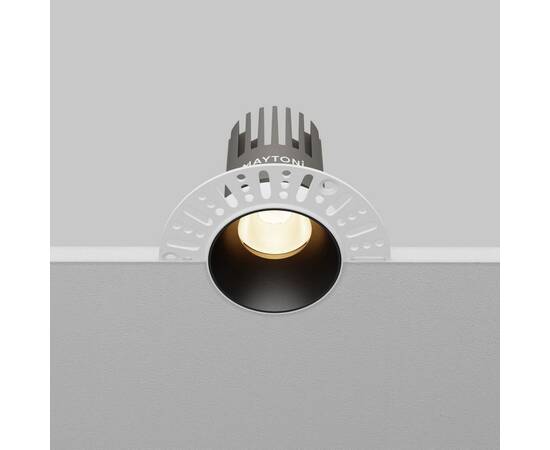 Встраиваемый светильник Maytoni Technical Dip DL119-10W-3K-TRS-B, изображение 6