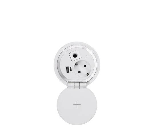 Блок розеток 51 (1 секция и 2 USB) Mebax 00-00000827
