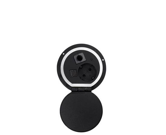 Блок розеток 51 (1 секция и 2 USB) Mebax 00-00000828