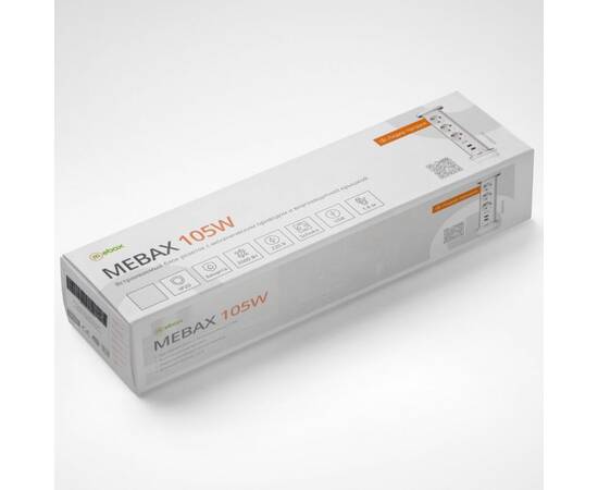 Блок розеток 105W (3 секции и 2 USB) Mebax 00-00001162, изображение 4