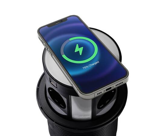 Блок розеток 107J (4 секции, 2 USB и RJ-45) Mebax 00-00001466, изображение 5