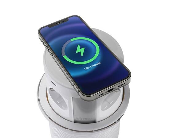 Блок розеток 107J (4 секции, 2 USB А + 2 USB С) Mebax 00-00001171, изображение 5