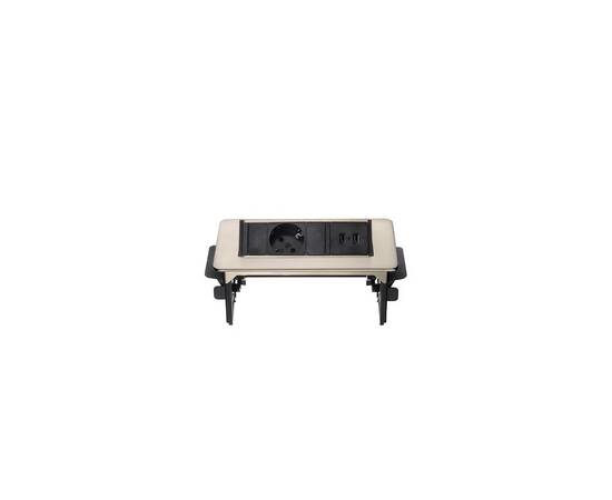 Блок розеток 47 (1 секция и 2 USB) Mebax 00-00001163