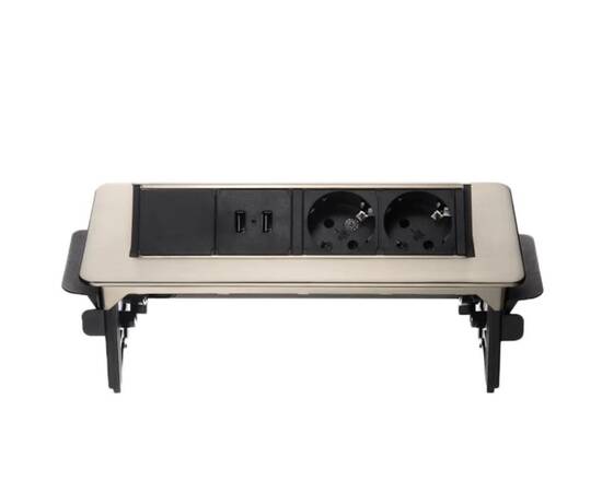 Блок розеток 47 (4 секции и 2 USB) Mebax 00-00000829