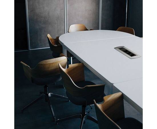 Блок розеток MX-117 (3 секции, 2 USB и RJ-45) Mebax 00-00001184, изображение 3