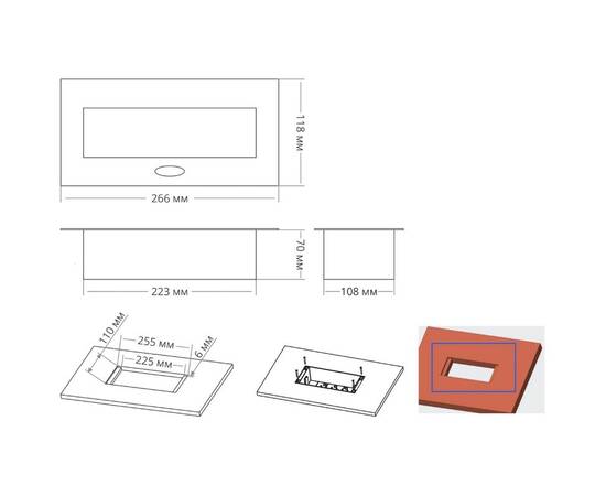 Блок розеток MX-226 (O) (2 секции и 2 USB) Mebax 00-00002606, изображение 4