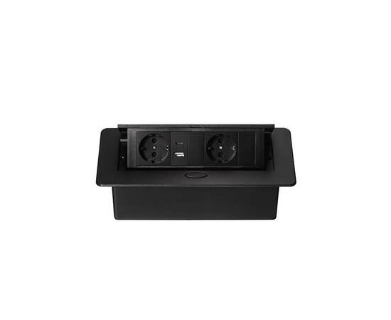 Блок розеток MX-226 (O) (2 секции, 1 USB и 1 type C) Mebax 00-00002603