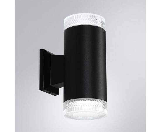 Уличный настенный светильник Arte Lamp Piautos A1926AL-2BK, изображение 2