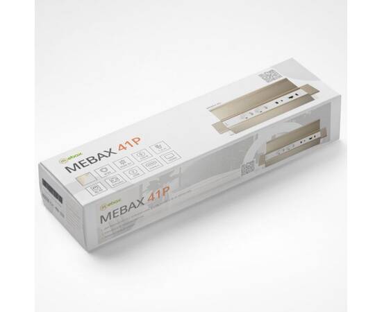 Блок розеток 41P (2 секции, USB + type C + RJ45 + HDMI) Mebax 00-00002596, изображение 4