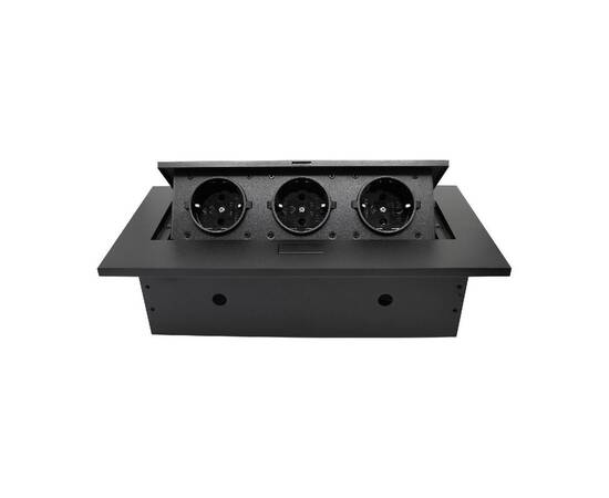 Блок розеток MX-226 (J) (3 секции полуавтоматический без кабеля питания) Mebax 00-00002879