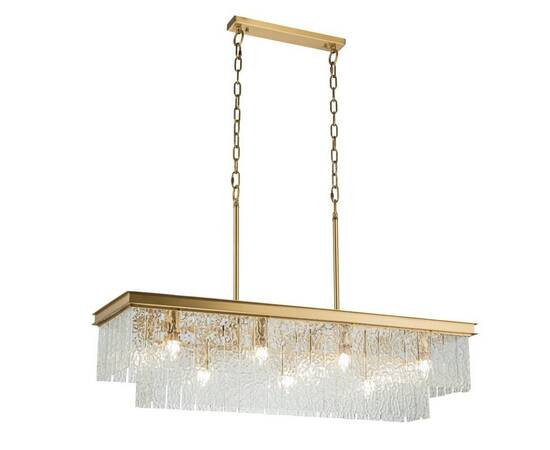 Подвесная люстра Belfast Harland 6308-10C BR CL