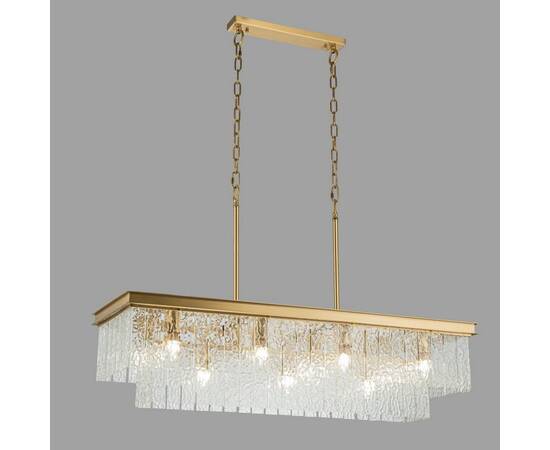 Подвесная люстра Belfast Harland 6308-10C BR CL, изображение 2