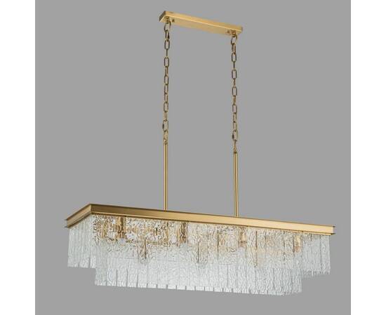 Подвесная люстра Belfast Harland 6308-10C BR CL, изображение 5