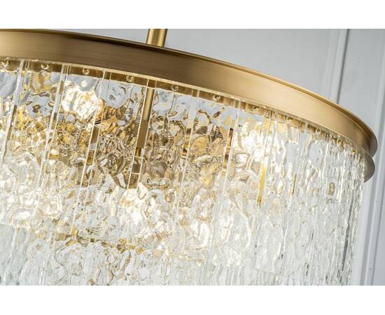 Люстра на штанге Belfast Harland 6308-6 BR CL, изображение 4