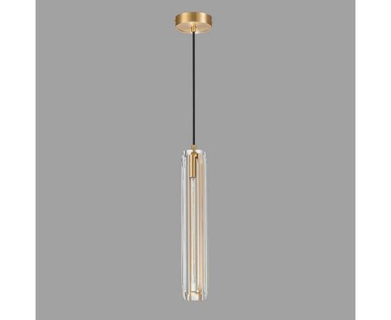 Подвесной светильник Belfast Gibson 6133-1 BR CL, изображение 5