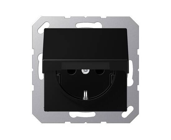 Розетка штепсельная Schuko Jung A1520BFKIKLSWM