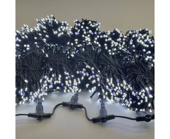 Комплект 5 белых нитей с мерцанием Laitcom (LTC) ECO1000BLW-11-1W