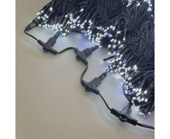 Комплект 5 белых нитей с мерцанием Laitcom (LTC) ECO1000BLW-11-1W, изображение 2