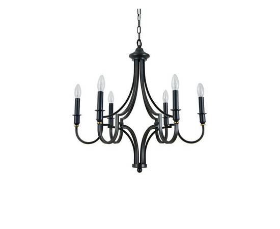 Подвесная люстра Newport Daniela 3456/C black+gold М0070512, изображение 2