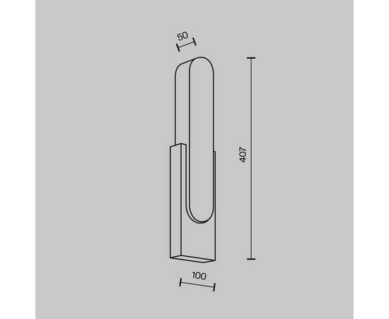 Настенный светильник Modestyle MS.104.400 BK, изображение 6