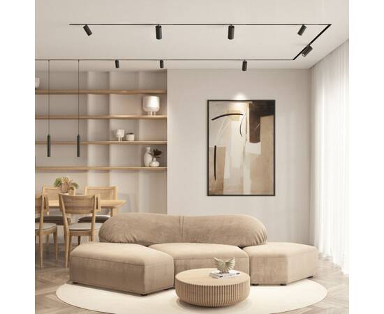 Трековый однофазный светильник Denkirs Simple Spot DK8210-BK, изображение 4