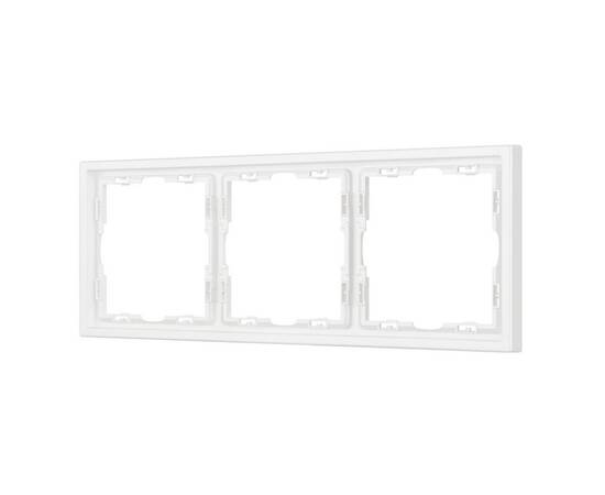 Рамка пластиковая Arlight FRM-NOBE-SFPL-3-WH 054219