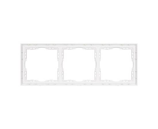 Рамка пластиковая Arlight FRM-NOBE-SFPL-3-WH 054219, изображение 2