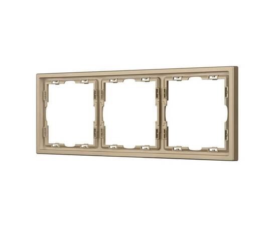 Рамка пластиковая Arlight FRM-NOBE-SFPL-3-GD 054221