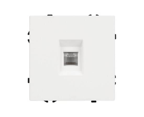 Механизм компьютерной розетки Arlight SCT-NOBE-MPC1-SFPL-WH (RJ-45, CAT6) 054304, изображение 2