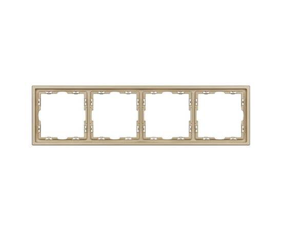 Рамка пластиковая Arlight FRM-NOBE-SFPL-4-GD 054225, изображение 2