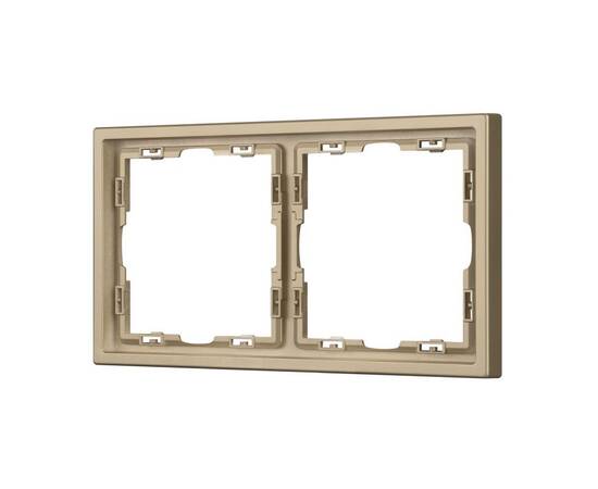 Рамка пластиковая Arlight FRM-NOBE-SFPL-2-GD 054217