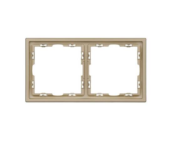 Рамка пластиковая Arlight FRM-NOBE-SFPL-2-GD 054217, изображение 2