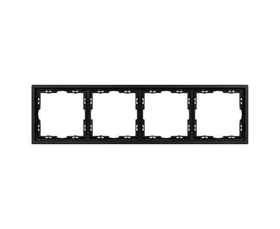 Рамка пластиковая Arlight FRM-NOBE-SFPL-4-BK 054224, изображение 2